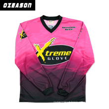 Custom 100% Polyester Sportswear Full Sublimation Printing Fishing Jersey